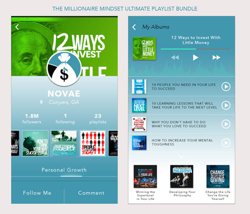 MILLIONAIRE MINDSET Inspirational Media Bundle Pack
